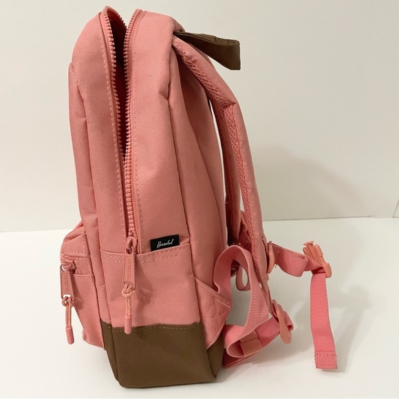 Herschel Pink and Brown Kids Mini Backpack - Picture 7 of 14